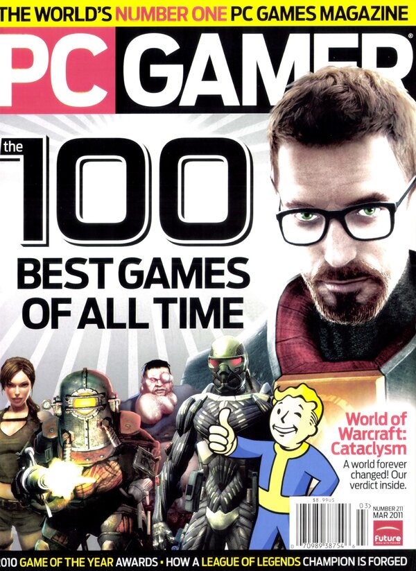 PC Gamer Issue 211 (March 2011) cover